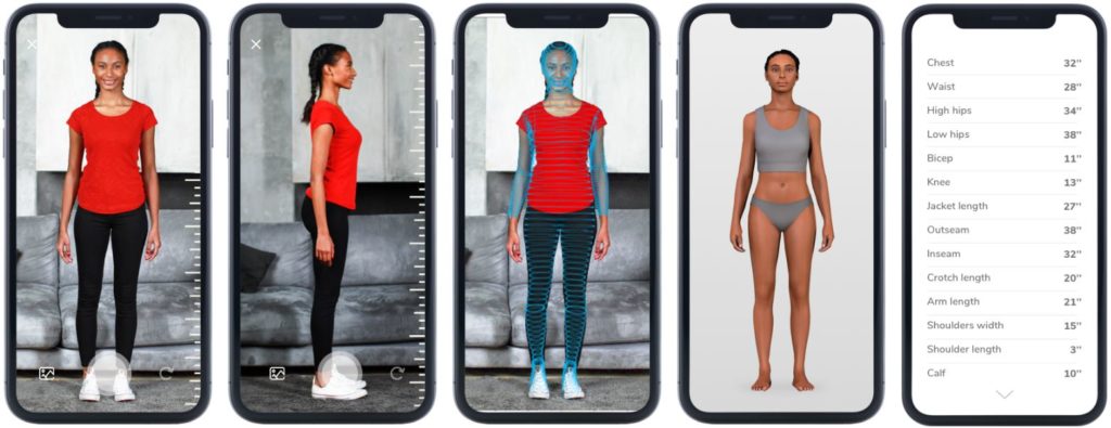 fashion body scanning