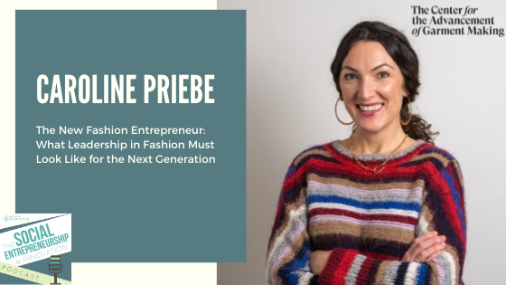 Caroline Priebe Fashion Entrepreneur graphic
