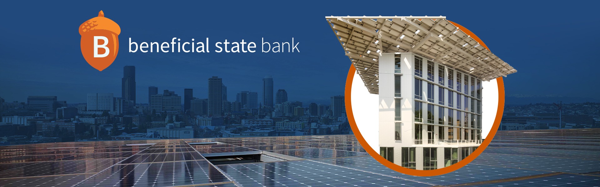 beneficial state bank logo and card