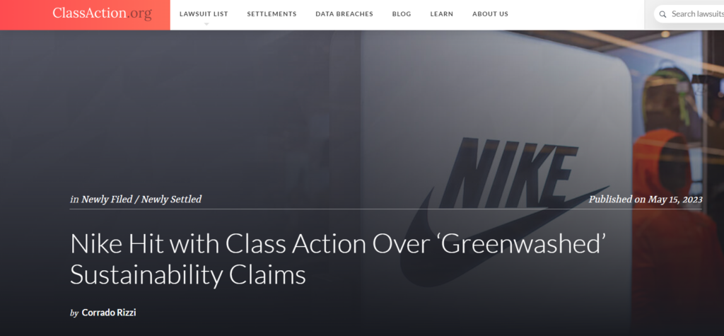 Nike class action