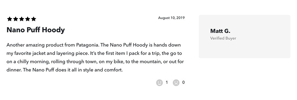 Review Nano Puff Hoody