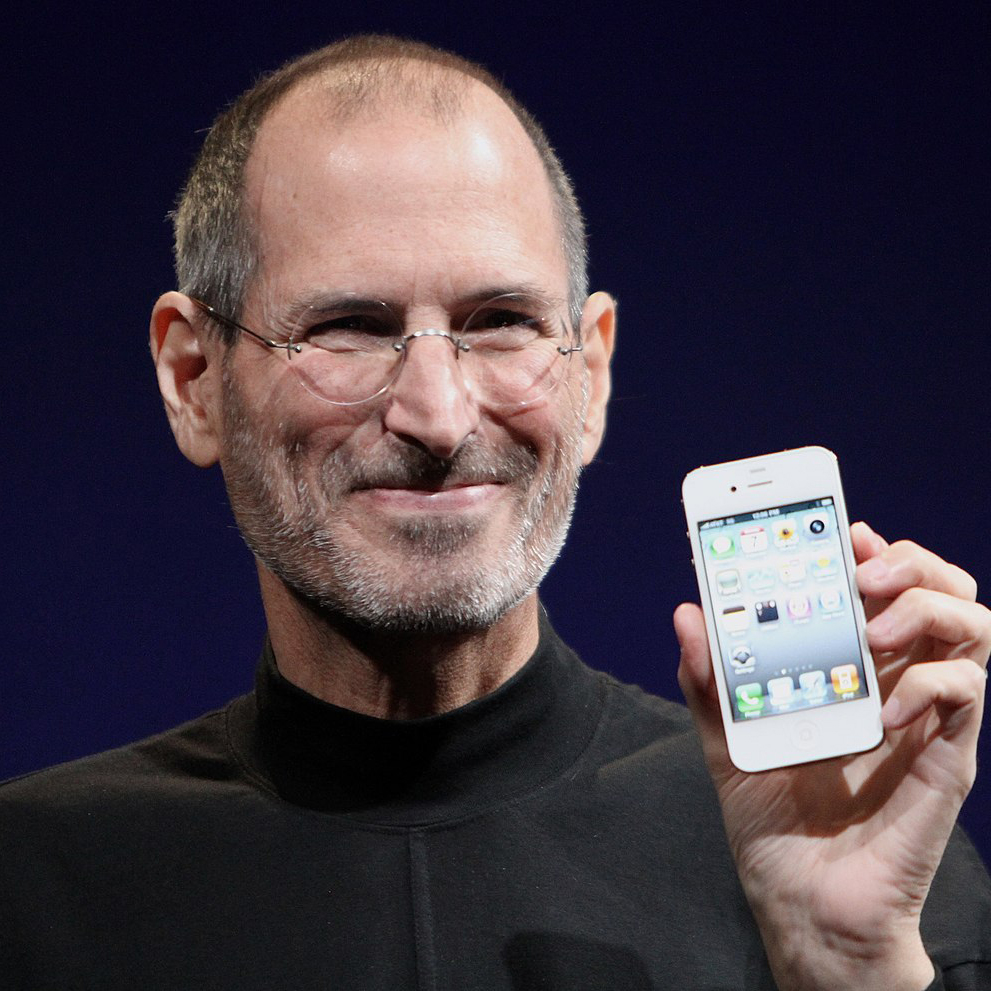 Steve Jobs Apple Headshot