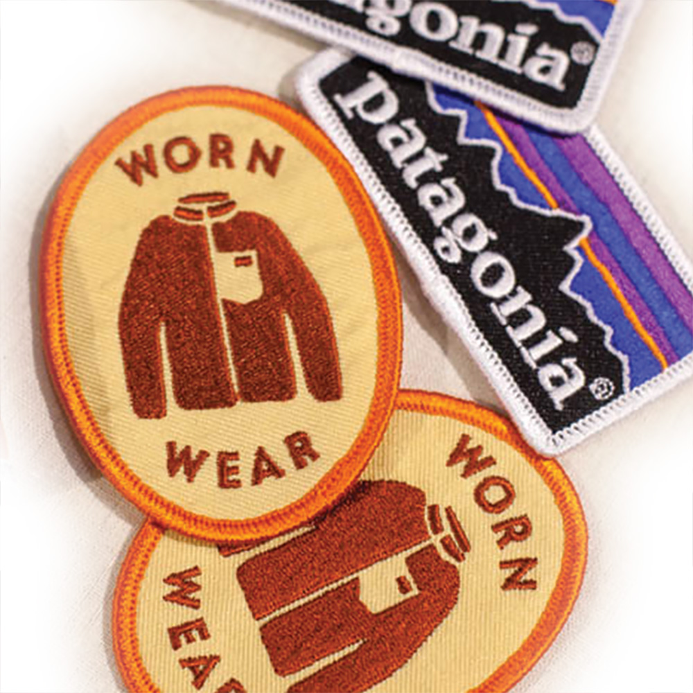 Worn wear badge