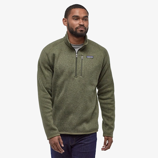 patagonia men's 1/4-zip better sweater