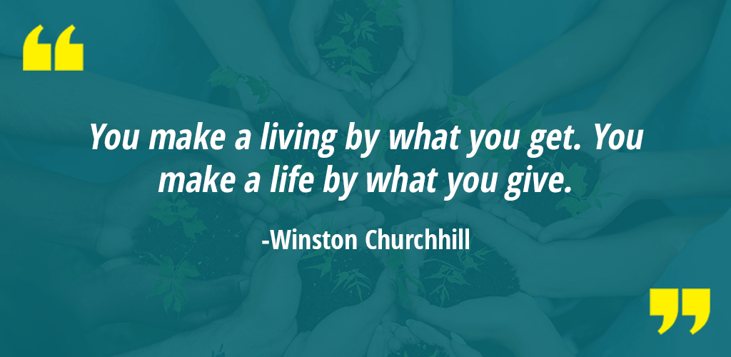 why volunteer winston churchill quote